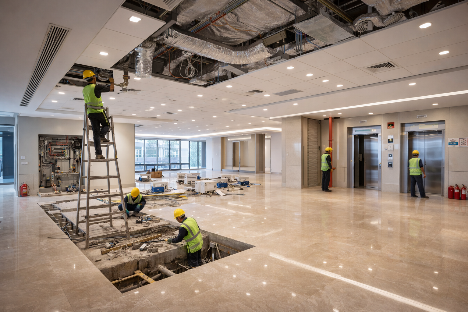 Interior Finishing & MEP Installation